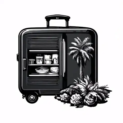 Travel Fridge Magnet