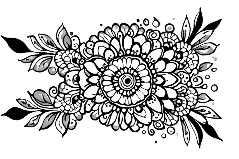 Henna Inspired Patterns For Anal