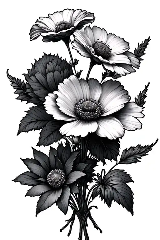 Birth Flower Bouquet