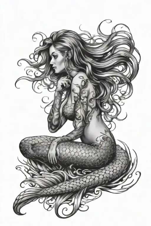 Mermaid Sitting