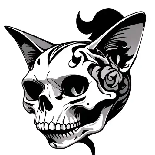 Cat Skull