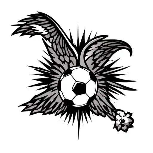 Make Me A Half Sleeve Tattoo Of Serbian Culture Mixed With Soccer With The Number 9
