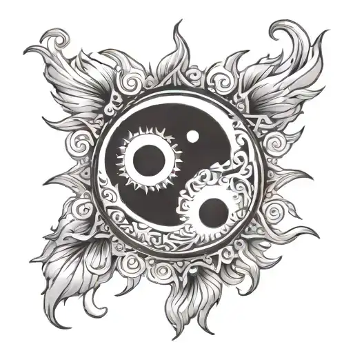 Moon Sun Yin Yang