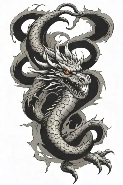 Dragon Breathing Fire