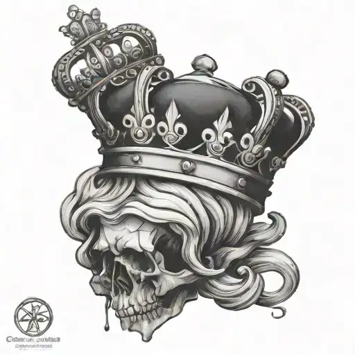 Overthinking Tatto With Crown