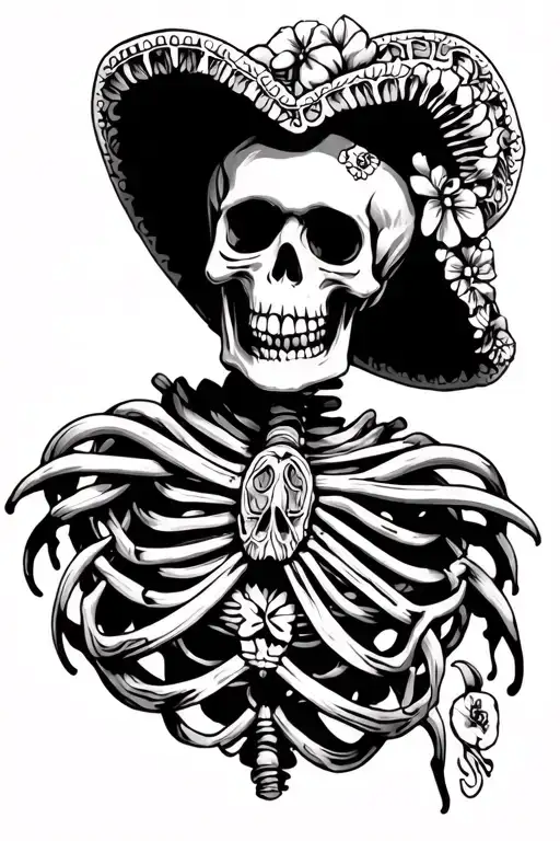 Mexican Skeleton Halloween