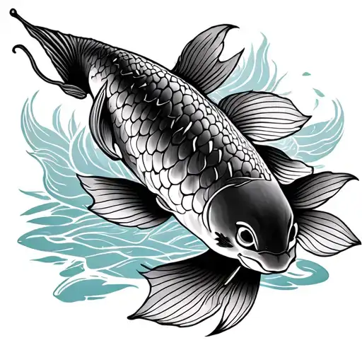 Lotus Vietnam Koi Fish