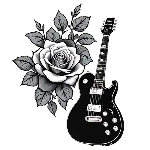 Guitar And Roses