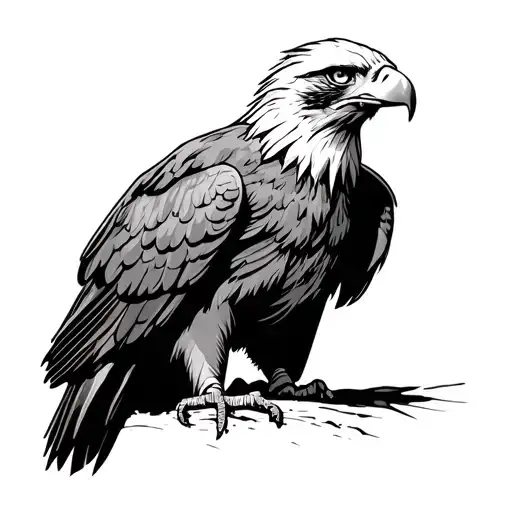 Eagle Perched