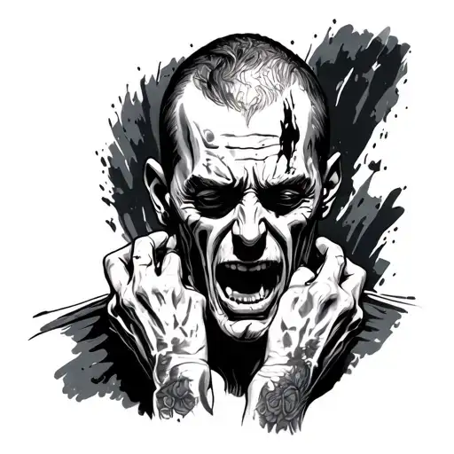 Man In Pain Hurt Torture