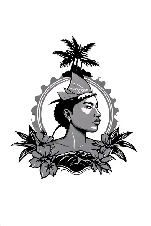 Filipino Sun And Hawaiian Islands