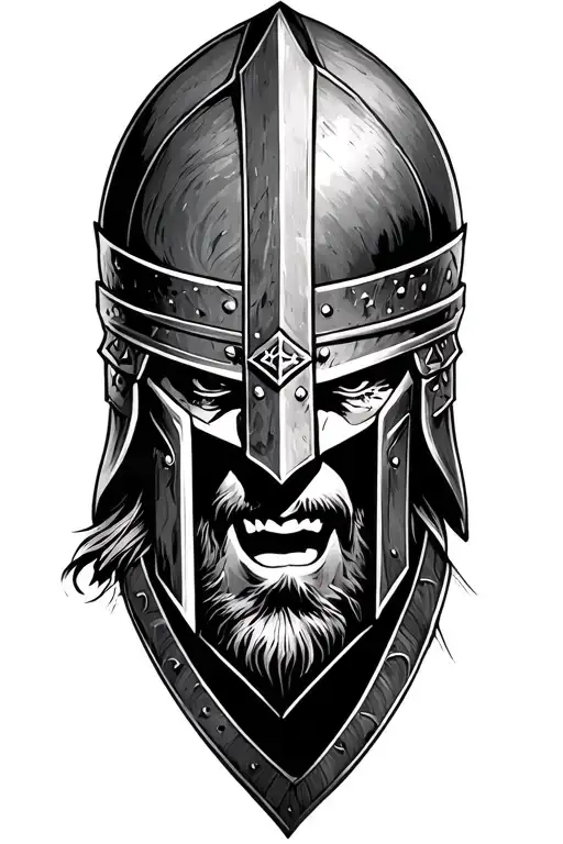 Spartan Warrior Battling