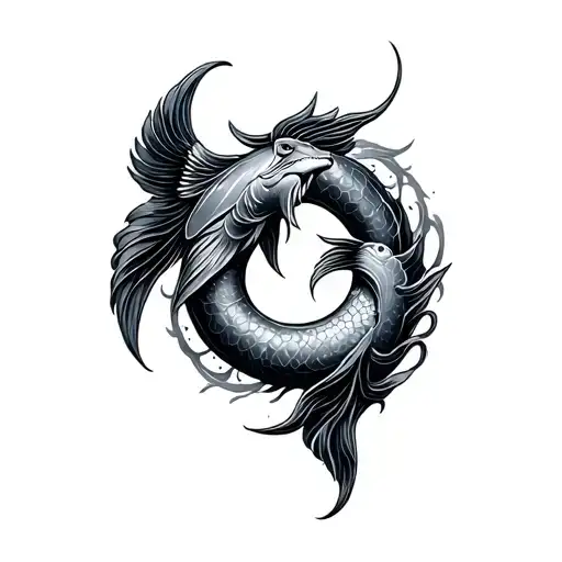 Pisces Leo Aquarius Symbol Incorporated