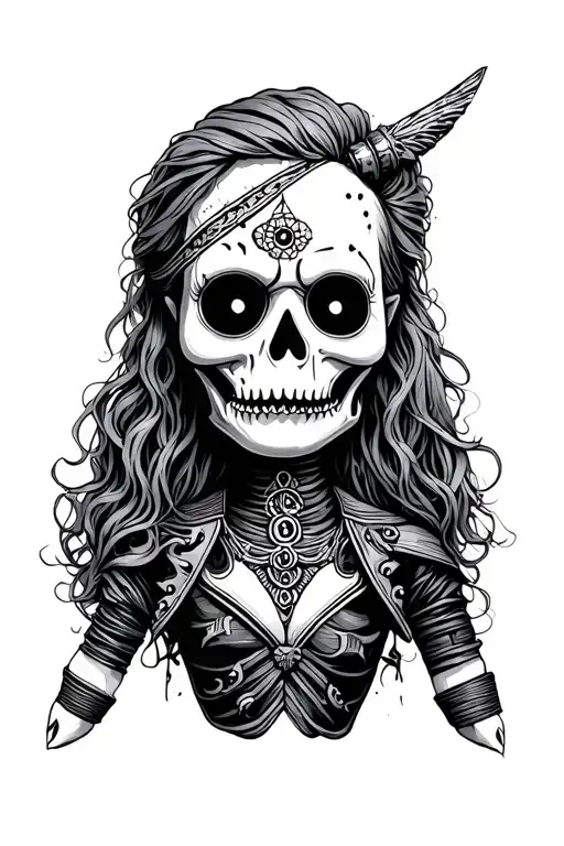 Evel Voodoo Doll Dead Half Alive