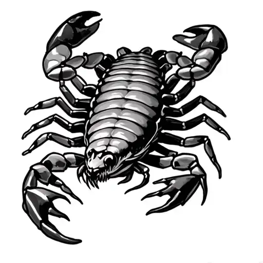Scorpion Sketch Micro Realism