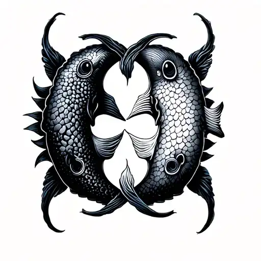 Virgo And Pisces Symbol