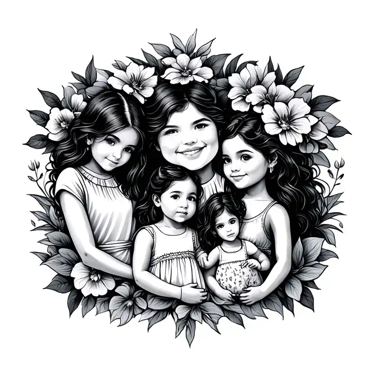 Latino Family And Children