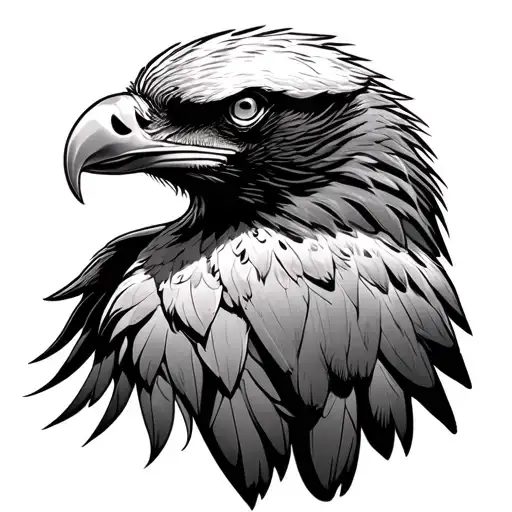 Polish Eagle In Front