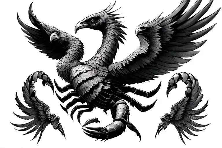 Astrology The Evolution Of Scorpio Phoenix Into Eagle For Female