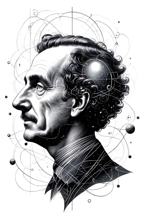 Quantum Mechanics With Feynman Diagram Fine Line