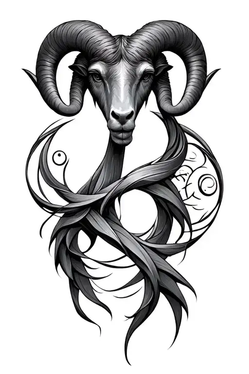 Aries And Virgo Zodiac Sign Intertwined