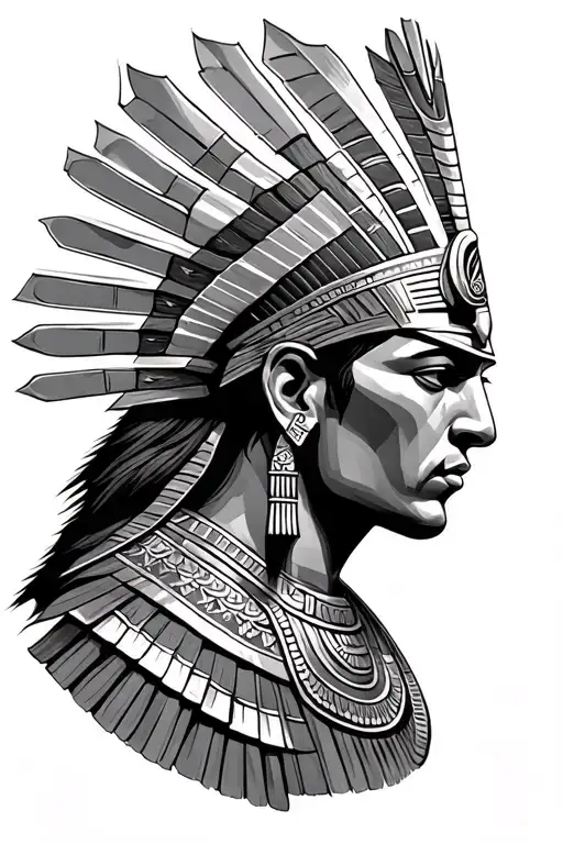 Egytian Warrior In Battle