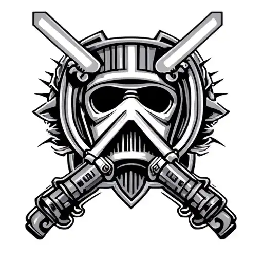 Jedi Logo Black Grey