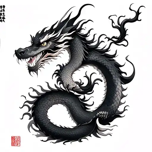 Japanese Dragon Wrapping