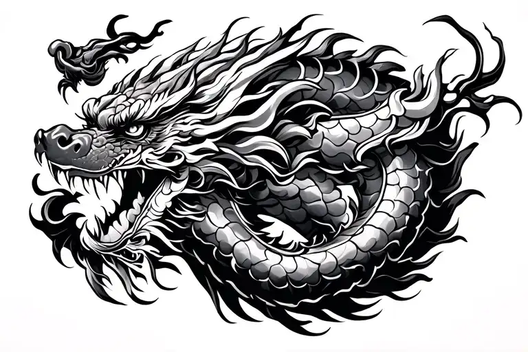 Japanese Dragon Wrapping