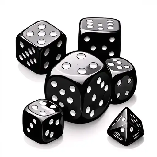 Dice Set Symbolizing 1955