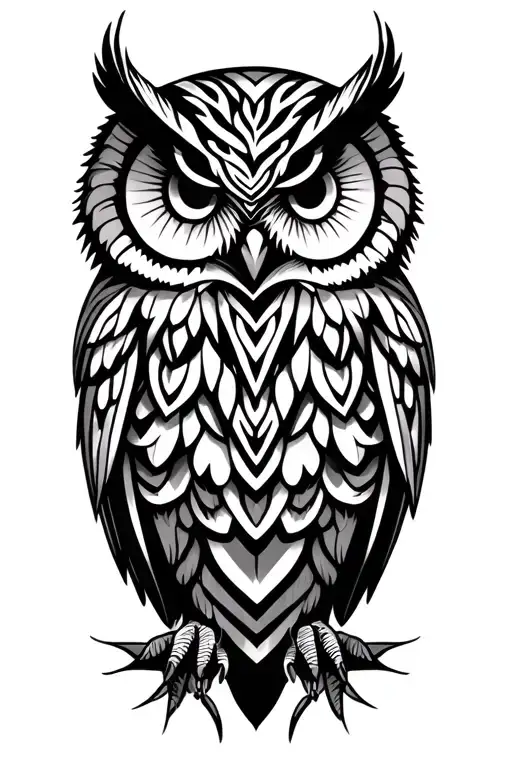 Tribal Owl
