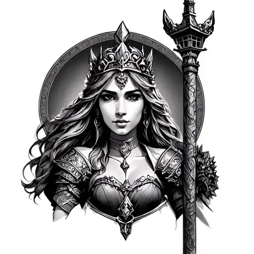 Warrior Tower Princess Adam