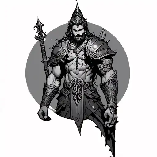 Warrior Tower Adam Art With A Twist