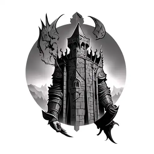 Warrior Tower Adam Art With A Twist