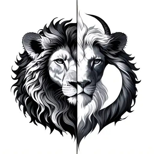 Leo Capricorn Zodiac Signs Merged