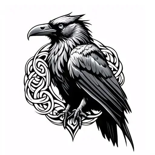 Celtic Raven