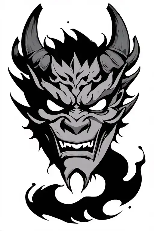 Oni Demon Mask