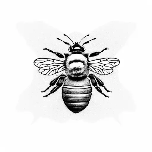 Bee On Symmetric Honeycomb