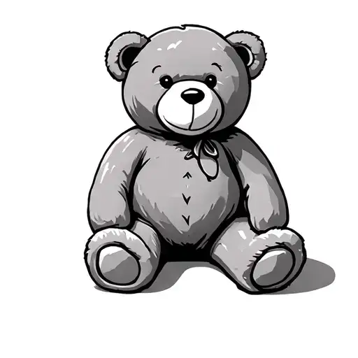 Fine Line Teddy Bear