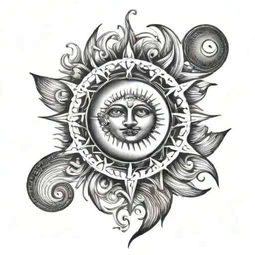 Sun Moon Opposites
