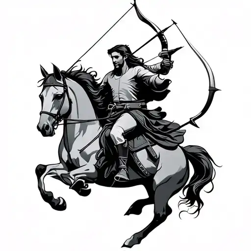 Sagittarius Archer Riding