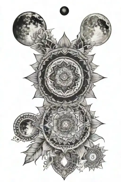 Mandala Moon Crystal