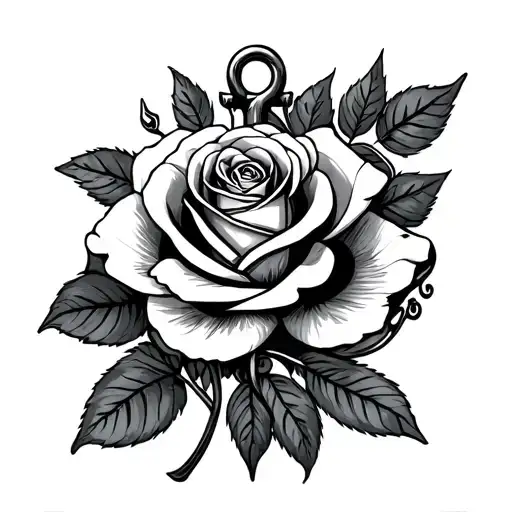 Anchor Rose Woman Ireland