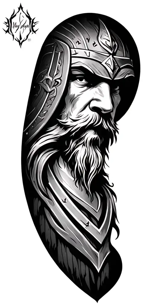 Viking Sleeve Tattoo Design Inspired