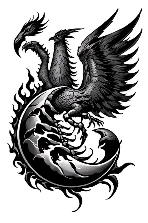 Scorpio Sun And Moon With Cancer Rising Phoenix From Fire
