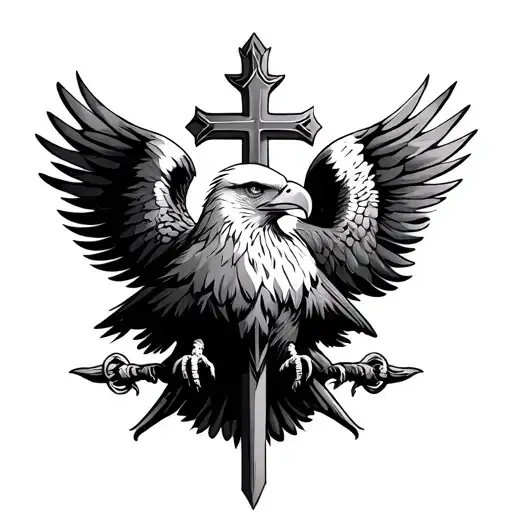 Eagle And Cross