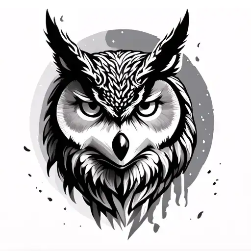 Owl And Wolf