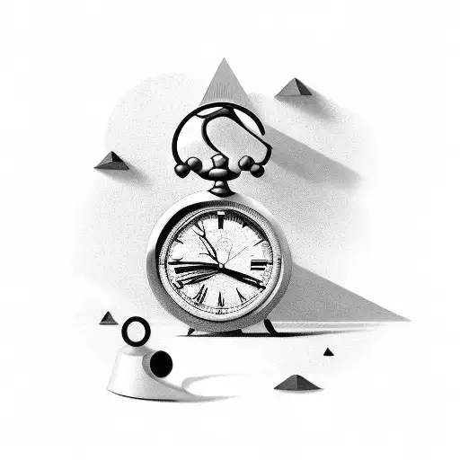 Clock With Sandtimer