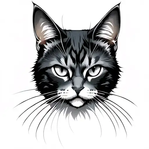 Mean And Intense Cat