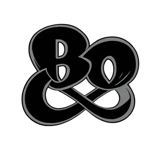 Name Bryan Inside The Line Of Infinity Sign Intertwined